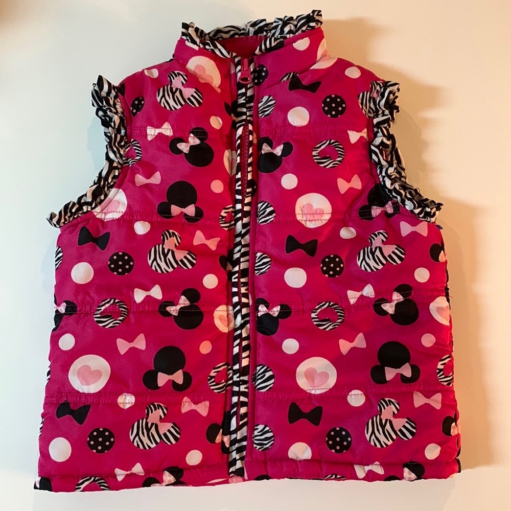 Disney Minnie Mouse Toddler Puffer Vest